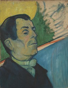 Retrato de hombre con lavallière de Paul Gauguin